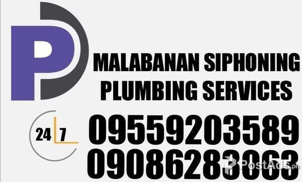 Malabanan siphoning plumbing services 09559203589 QUEZON CITY