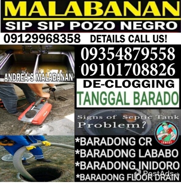 Malabanan Siphoning Declogging manual Cleaning