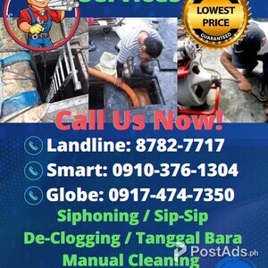 GLO PLUMBING SERVICES! 24/7 | PostAds PH