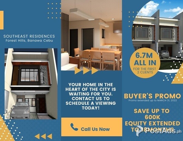 townhouse Forest Hills Banawa near NHAM -SOUTHEAST RESIDENCES