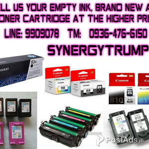 sell us your empty ink and toner cartridge | PostAds PH