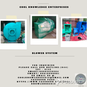 BLOWER SYSTEM | PostAds PH