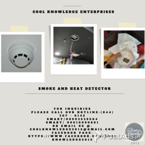 Smoke And Heat Detector | PostAds PH