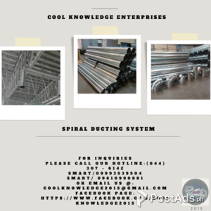 SPIRAL DUCTING SYSTEM | PostAds PH