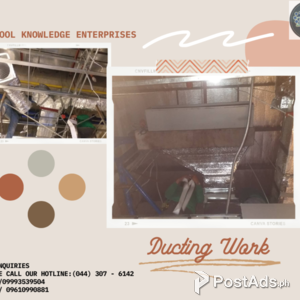 DUCTING WORK SYSTEM/UNIT | PostAds PH