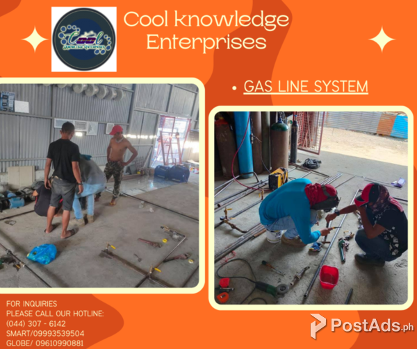 GAS LINE SYSTEM/UNIT