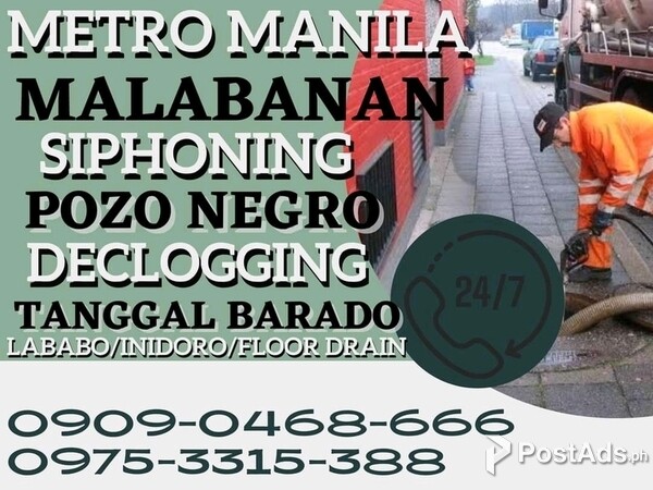 MARIKINA DECLOGGING TANGGAL BARADO SERVICES 09753315388 