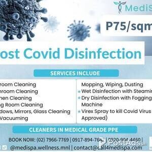 Post Covid Disinfection Cleaning Quezon City | PostAds PH