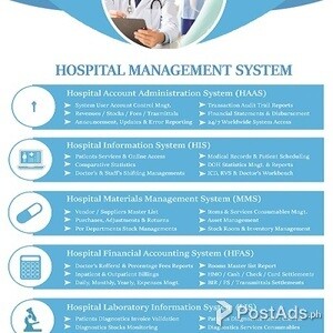 Hospital Management System Developer in Manila Philippines FOR SALE | PostAds PH