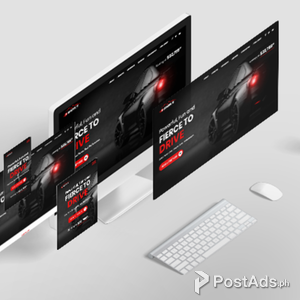 Multipurpose and Responsive Website Landing page Desings | PostAds PH