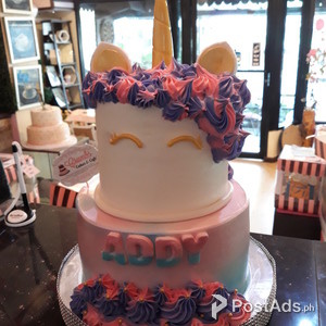 Elegant and customized cake for Birthday Girl | PostAds PH