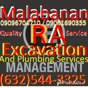 Re,al Malabanan Marikina City Excavation And Plumbing Services,5443325 | PostAds PH