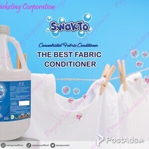 Swakto Concentrated Fabric Conditioner | 1 Gallon | PostAds PH