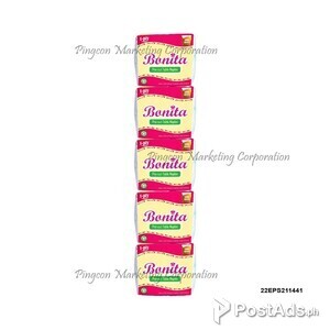 Bonita Pre Cut Table Napkin Mixed Grade | 1 Ply 1000 Sheets X 5 | PostAds PH