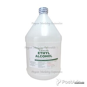 Pingcon Rubbing Ethyl Alcohol 70% with Moisturizer / Gallon | PostAds PH