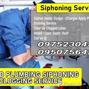 LEGAZPI CITY ALBAY RMMD PLUMBING AND SIPHONING SERVICES#09752304566 | PostAds PH