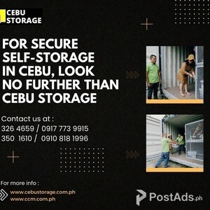 For Secure Self-Storage | PostAds PH