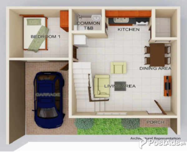 3 Bedroom House and Lot at Bayswater Talisay