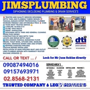 JIMS PLUMBING | PostAds PH