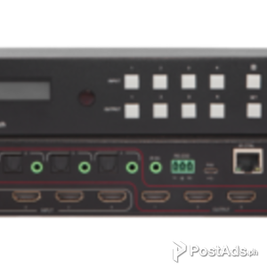Matrix Video Switcher HSM-44-UHD | PostAds PH