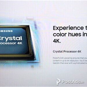 Samsung 65 inches UHD 4K AU7700 Smart TV for sale | PostAds PH