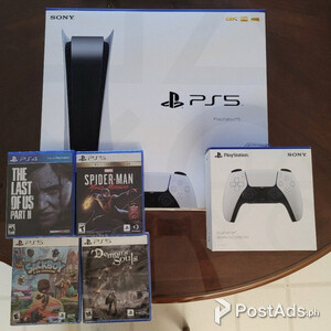 Original Sony PlayStation 5 Console Disc Version (PS5) SEALED | PostAds PH