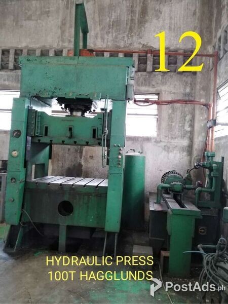 Hydraulic Press 100T Hagglunds