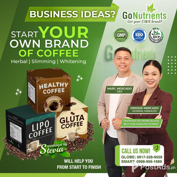 Own brand of coffee 