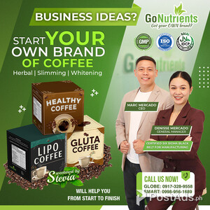 Own brand of coffee | PostAds PH