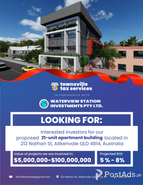 Looking for Investors!