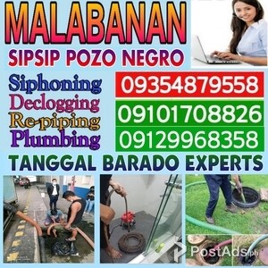 PROFESSIONALS MALABANAN SIPSIP POZO NEGRO AT TANGGAL BARADO EXPERTS | PostAds PH