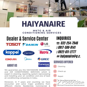 Cheap Home Service Aircon Cleaning in Dumlog Talisay City | PostAds PH