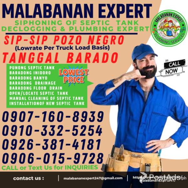 Manila MPS Malabanan Siphoning & Plumbing Expert 0907-160-8939 