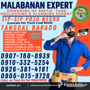 Quezon City MPS Malabanan Siphoning & Plumbing Expert 0907-160-8939 | PostAds PH