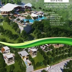 Lataban Estate Lot 340sqm for sale Lifetime Golf Privilege | PostAds PH