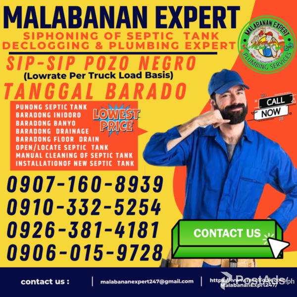 Pasig MPS Malabanan Siphoning & Plumbing Expert 0907-160-8939 