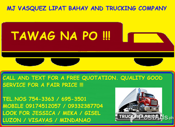 MJ VASQUEZ LIPAT BAHAY AND TRUCKING COM