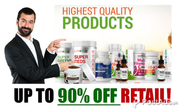 Highest Quality Health Products Up to 90% Off on Retail