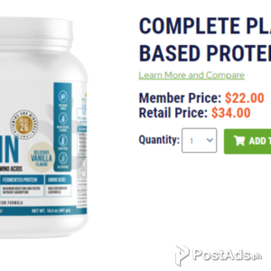 COMPLETE PLANT-BASED PROTEIN | PostAds PH