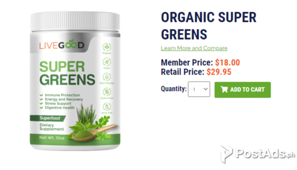 ORGANIC SUPER GREENS