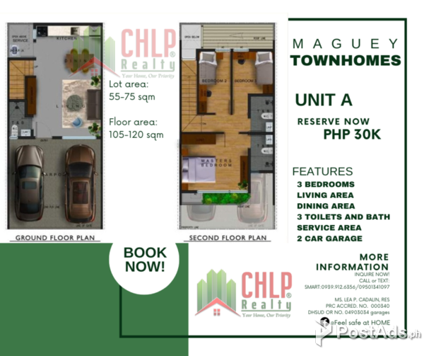 Townhomes FOR SALE in Antipolo City, Rizal