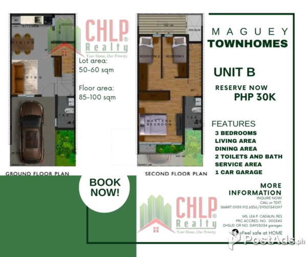 TOWNHOMES SA ANTIPOLO CITY FOR SALE