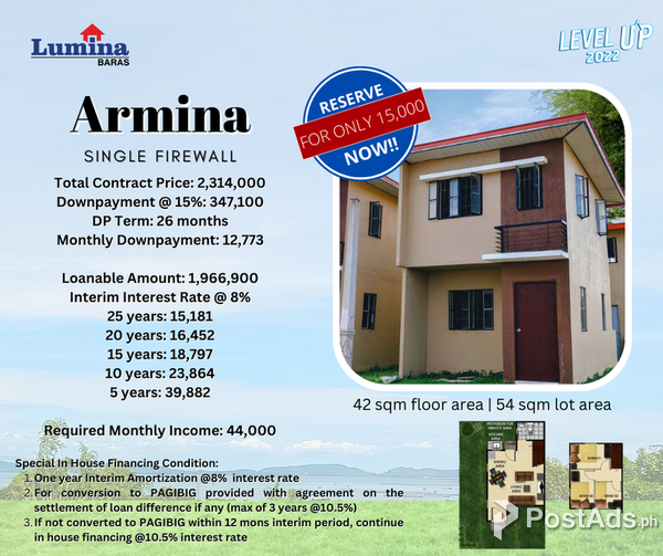 ARMINA SINGLE FIREWALL - BARAS