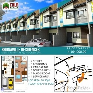 RHONAVILLE RESIDENCES-Bacoor Cavite | PostAds PH