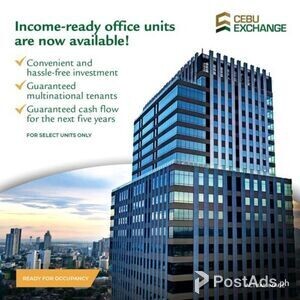 CEBU EXCHANGE 126 SQM OFFICE SPACE FOR SALE 10% DP TO MOVE IN | PostAds PH