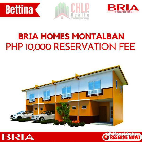 FOR SALE! BRIA HOMES MONTALBAN
