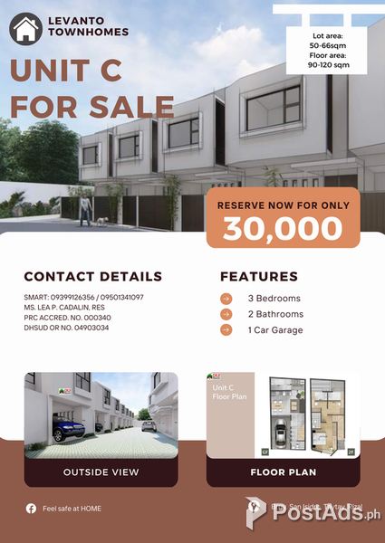 TOWNHOUSE FOR SALE IN TAYTAY, RIZAL