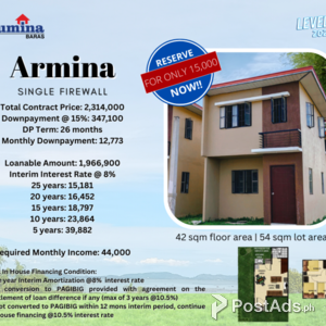 ARMINA SF HOUSE AND LOT | PostAds PH