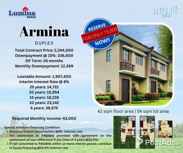 ARMINA DX HOUSE AND LOT
