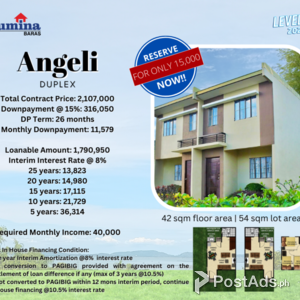 ANGELI DUPLEX HOUSE AND LOT | PostAds PH